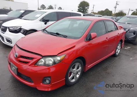 2011 Toyota Corolla S from USA, damaged, VIN 2T1BU4EE1BC653275